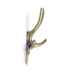 Крючок мебельный CAPPIO HOOK, трехрожковый, цвет бронза