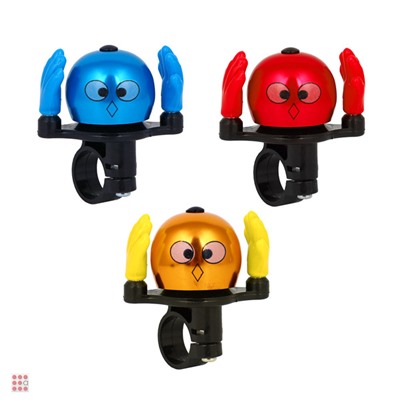 Звонок велосипедный 6х4см, металл, ABS