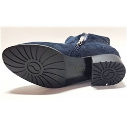 DL17-65 син Сапоги зима женские (36-40)/6