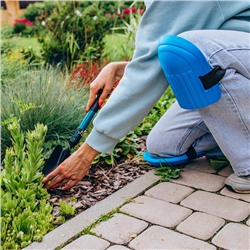 Наколенники защитные, универсальные, 17×13 см, синие, Greengo