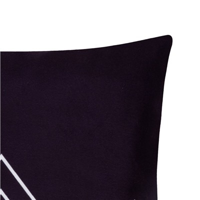 Наволочка декоративная «Этель. Треугольники» 40×40 см, велюр