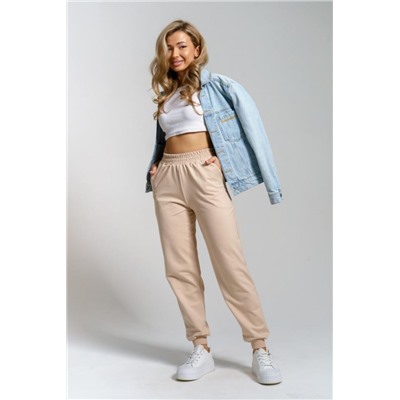 Брюки 36850 (Пудровый)