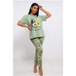 Пижама женская с брюками 20509