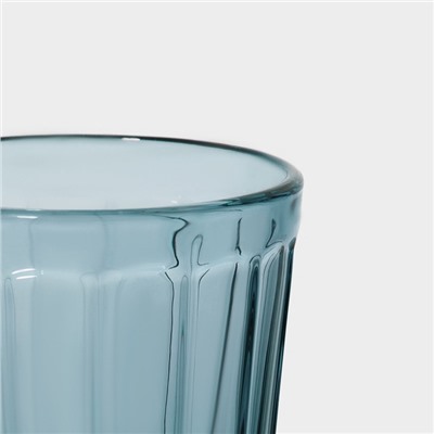 УЦЕНКА Набор стаканов 6 шт. "Ла-Манш" 350 мл 8×8×12.5 см, синий