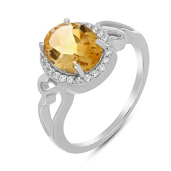 Кольцо, цитрин, Вираж