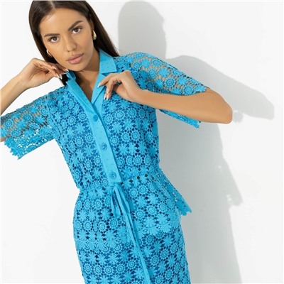 Костюм с юбкой из кружева на подкладе, Кружева и тайны