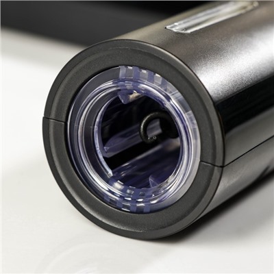 Набор для вина Opra black, 6 предметов: штопор электрический, каплеуловитель, пробка, нож для обрезания фольги, подставка