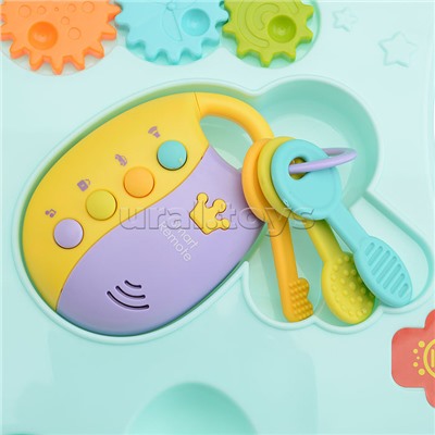 Игровой центр-Каталка с доской для рисования, в коробке