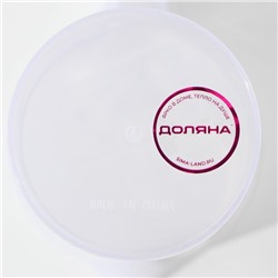 Мерный стакан Доляна, 1 л, пластик, прозрачный