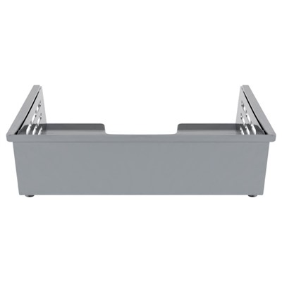 Лоток для бумаг горизонтальный XXL серый ЛТГ-30571 Стамм