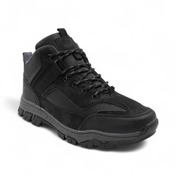 Ботинки на меху А657-3 черные