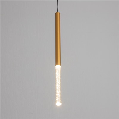 Светильник «Локус бабл» LED 5 Вт 4000К матовое золото 2×2×40-140 см