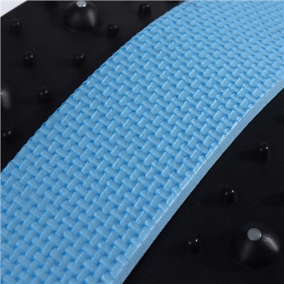 Массажёр для спины, трёхуровневый, с магнитом, 36×23 см, МИКС