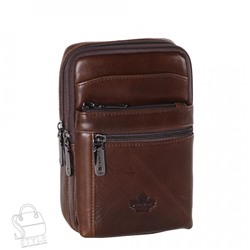 Сумка мужская кожаная кожаный 325016Z coffee Zinimsk