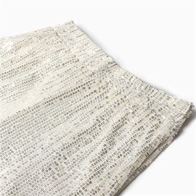 Брюки из пайеток женские MIST Celebration, размер 42, серебряные