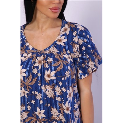 Сорочка 89373 (Синий)