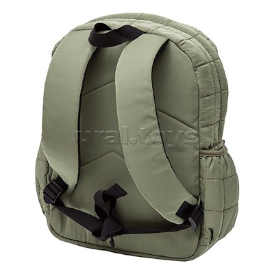 Рюкзак "C'est La Vie" подростковый 36x28x12 см (13 л) вес 300 г, высококачественная стеганная плащевка и искусственная кожа до -40C, уплотненная спинка и уплотненные лямки, 1 отделение на молнии, 1 передний карман на молнии, внутри уплотненный карман с ли