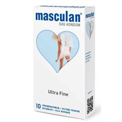 Особо тонкие презервативы Masculan Ultra Fine - 10 шт.