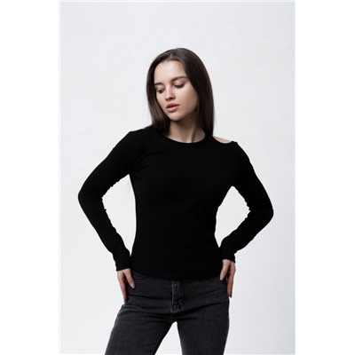 00008 лонгслив (Черный)