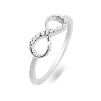 Кольцо из серебра куб.циркон., МЦВ98