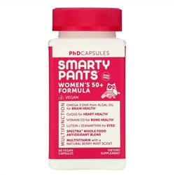 SmartyPants, Women's 50+ Formula, 60 Vegan Capsules