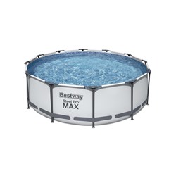 Бассейн каркасный Steel Pro MAX, 366×100 см, фильтр-насос, круглый, 56260 Bestway