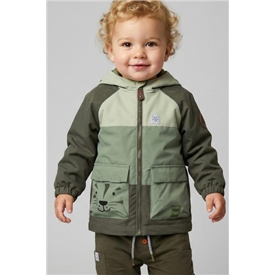 Куртка детская текстильная с полиуретановым покрытием для мальчиков (ветровка) PLAYTODAY, 1240296