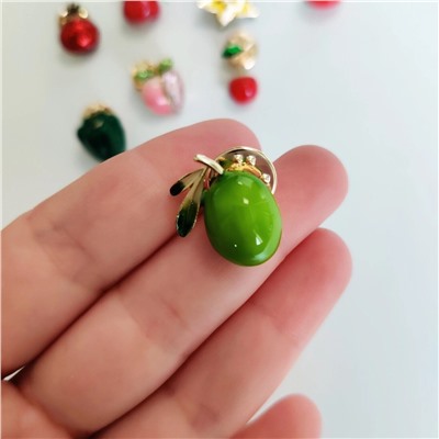 Брошь Оливка