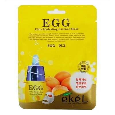 Ekel Маска тканевая с экстрактом яичного желтка, 25 мл 13742