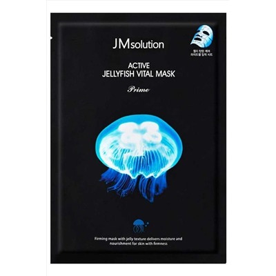 JMsolution Тканевая маска для лица с экстрактом медузы / Active Jellyfish Vital Mask Prime, 33 мл KRISTALLER, 1108595