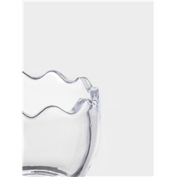 Конфетница «Яйцо», 170 мл, 8.3×11.5 см, стекло, прозрачная