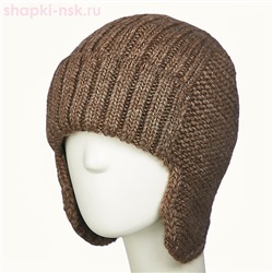 Клайд Ушанка мужская флис (56-58)