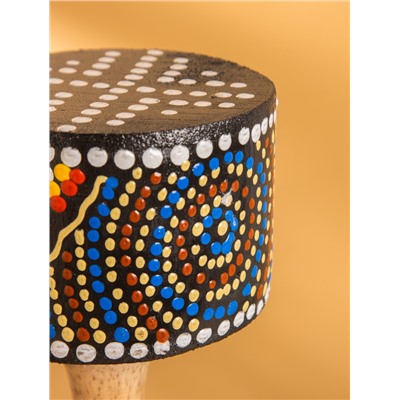 Сувенирный музыкальный инструмент Маракас «Энергия», 7.5×7.5×18 см