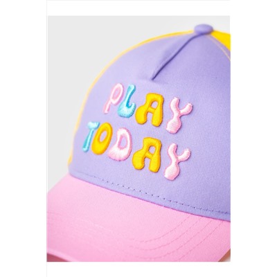 Кепка текстильная для девочек PLAYTODAY, 1242795