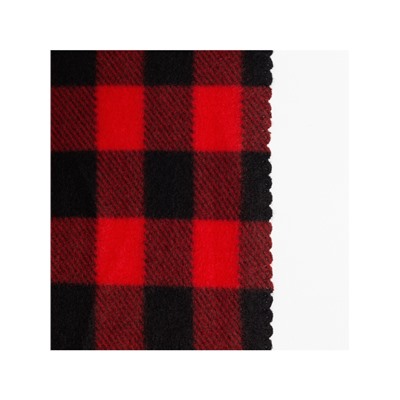 Плед флисовый «Экономь и Я. Клетка», 150×180 см