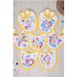 Набор нагрудников  с принтом Неделька НГР-7