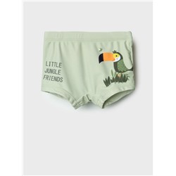 Плавки-шорты детские трикотажные для мальчиков, средней длины