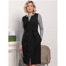Платье Анфиса (черное) П15230-6М