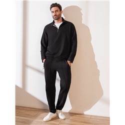 Брюки джоггеры на резинке из премиального футера двухнитки