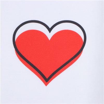 Пододеяльник 2-спальный «Этель» Love, 175×215 см, сатин