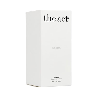 Шампунь для волос питательный The Act c протеинами и экстрактом желтой дыни, 280 мл