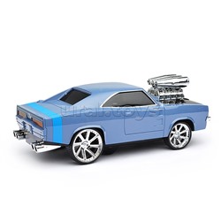 Машина "Car-racing" р/у, 27 MHz, (цвет голубой) в коробке
