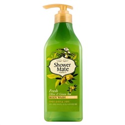 KeraSys Гель для душа оливки и зелёный чай / Shower Mate Fresh Olive & Green Tea, 550 мл 10242