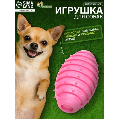 Игрушка жевательная «Шантажист», TPR, 10 см, розовая