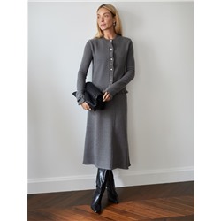 Кардиган из пряжи с кашемиром