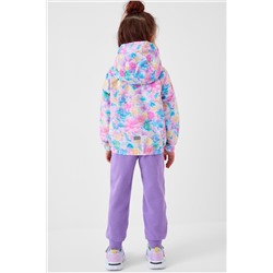 Куртка текстильная с полиуретановым покрытием для девочек (ветровка) PLAYTODAY, 1240297