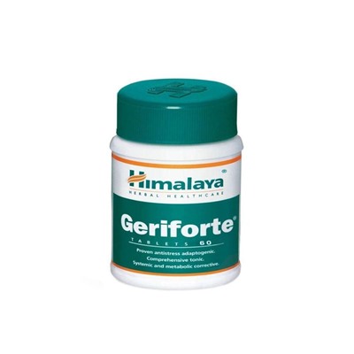 Himalaya Джерифорте Хималая (антидепрессант, адаптоген, антиоксидант) Geriforte 60 табл.