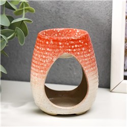 Аромалампа для эфирных масел «Полоски», керамика, 8.2×6.3×6.3 см, МИКС