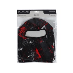 Маска-балаклава Crazy, размер универсальный, чёрная