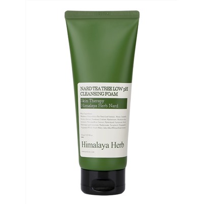 BOUQUET GARNI NARD - ПЕНКА ДЛЯ ЛИЦА НИЗКОКИСЛОТНАЯ С ЭКСТРАКТОМ ЧАЙНОГО ДЕРЕВА TEA TREE LOW PH CLEANSING FOAM, 150 МЛ
